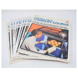 The full set of Cordon Bleu Cookery Course menus (box)