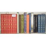 Assorted Folio Society volumes, including Austen (Jane), seven volume set, Hudson (Roger Ed) The