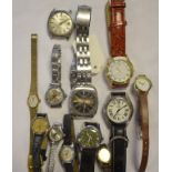 A gentleman's Seiko Automatic wristwatch, and other wristwatches