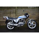 A 1980 Honda CB250N Super Dream, registration number YAA 970V, frame number JHMCB250N2194644, engine