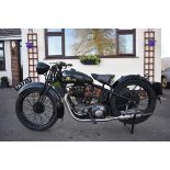 A 1933 Sunbeam Model 8, registration number TH 3713, frame number C9427, engine number KK4245,