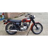 EXTRA LOT: A 1970 Triumph Daytona 500cc, registration number ANM 512H,