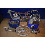 A Greeves/BSA scrambler project, frame number 36MX4C148, this project consists of a Greeves and