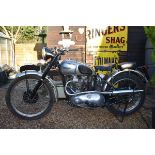 A 1958 Triumph TR5 Trophy, registration number MSK 833, frame number 27153 NA, engine number T100C