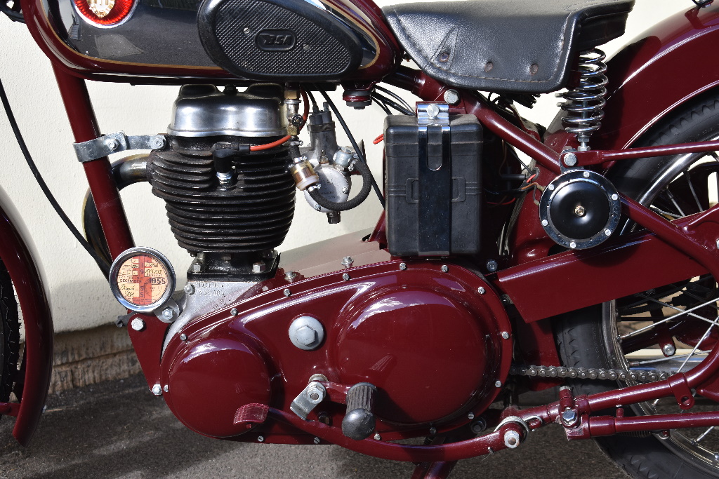 A 1955 BSA C11G, registration number KVS 733, frame number 14515GL, engine number BC11G19649, - Image 3 of 6