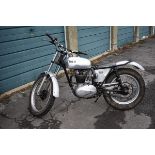 A 1959 BSA C15 trials replica, unregistered, frame number 5456, engine number 3831 IH, alloy. This