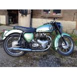 A 1959 BSA A7 Shooting Star, registration number 768 YUR, frame number FA7 11756, engine number