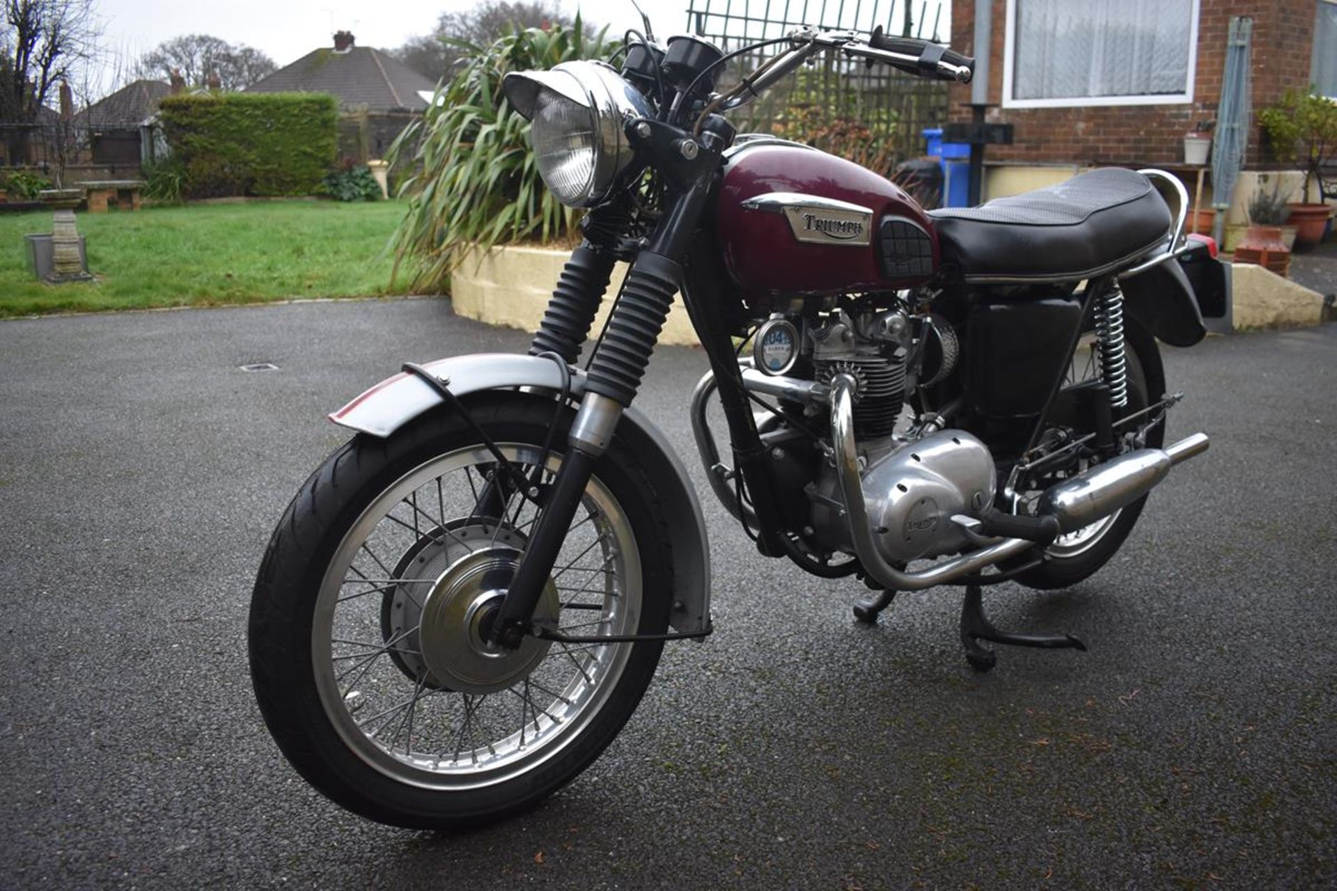 A 1970 Triumph Tiger T100S, registration number CUK 598J, frame number D35662T100S, engine number - Image 2 of 6