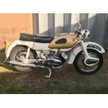 EXTRA LOT: A 1962 Ariel Arrow Super Sports, registration number 707 KUO, frame number T25934G,