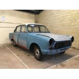 A 1965 Ford Cortina 1200 DeLuxe project, registration number CAE 630C, chassis number BA76EJ23449,