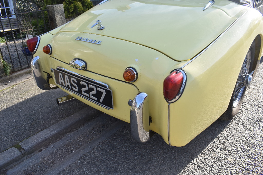 A 1957 Triumph TR3/3A, registration number AAS 227, ***South African commission number 296621 - Image 5 of 8