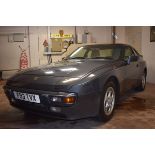 A 1989 Porsche 944 automatic coupé, registration number F93 TVX, chassis number WP0ZZZ94ZKN403649,