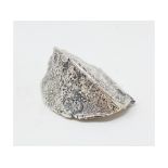 A novelty silver vesta case, in the form of a brazil nut, 5.5 cm wide Report by GH Modern