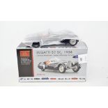 A CMC Bugatti 57 SC, (1938), 1:18 die-cast model, boxed Report by GH Mint condition