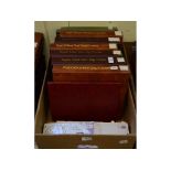 Assorted medallic covers, first day covers, and assorted stamps, in nine albums, and others loose (