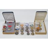 Assorted American medals and decorations