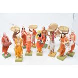 Assorted Indian terracotta figures (qty)