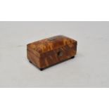 A 19th century tortoiseshell box, 6 cm wide