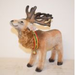 A Steiff limited edition Christmas Stag, 559/1500, 037771, 26 cm high, boxed with certificate