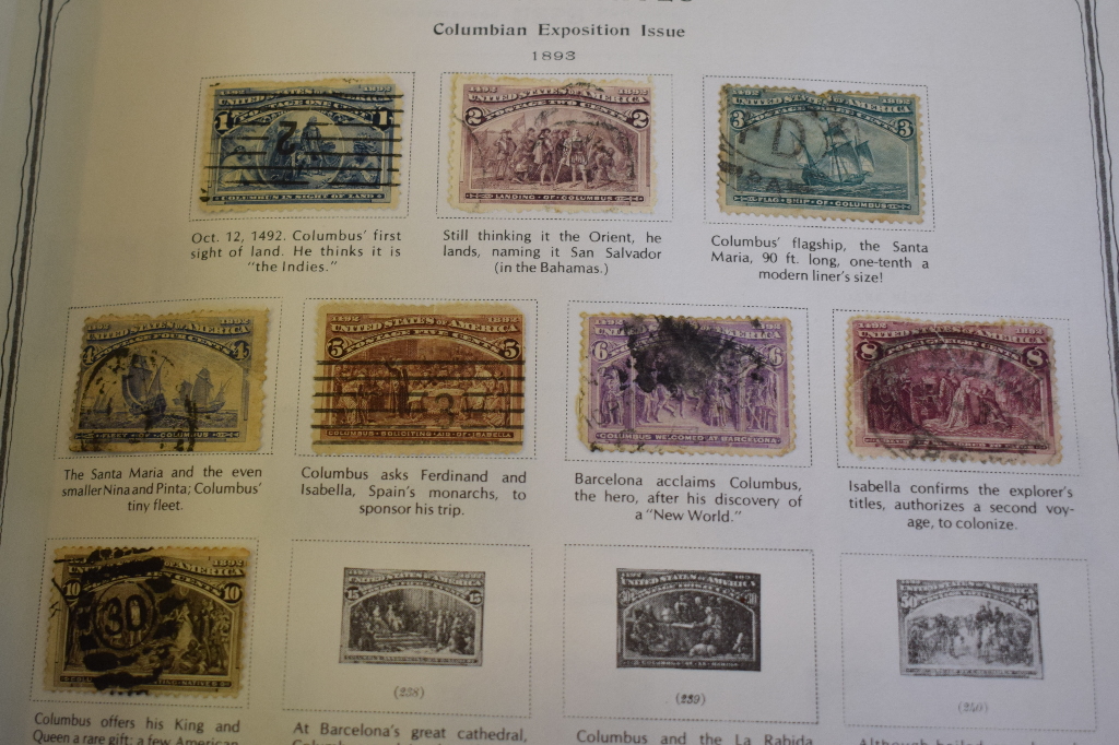 An album of German stamps, 1949 onwards, other assorted world stamps, and assorted USA stamps, in - Image 6 of 9