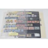 A collection of British Lavant stamps, QV to 2/6 (2), Seahorse to 10/-, including used abroad