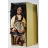 An Alberon collector's doll, Mia, boxed, collectors and other dolls, plates and items (qty)