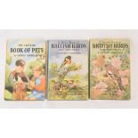 Assorted Ladybird books, a silver and enamel part dressing table set, two Schweppes crates, cameras,