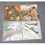 Assorted vinyl LPs, including The Beatles Rubber Soul, John Lennon Mind Games, Mike Oldfield Tubular