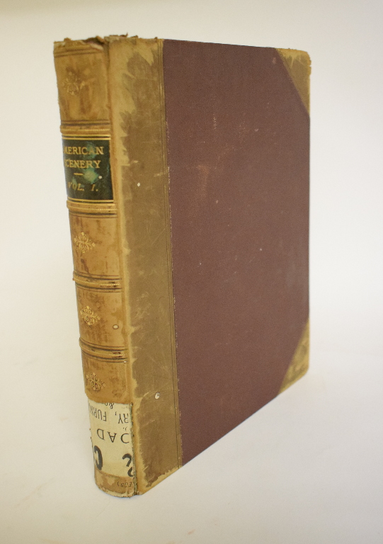 Willis (N P) American Scenery, volume I, 1890, spine incomplete, Picturesque Europe, volume III, The