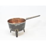 A 17th/18th century bronze skillet, WASBROUGH 3, 17 cm high