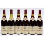 Six bottles of Jean-Louis Chave Hermitage, 1979 (6) See illustration One bottle with very low