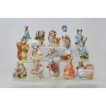 Three Beswick Beatrix Potter figures, including Mr Jeremy Fisher, 1st version, BP-2, ten others,