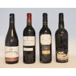 A bottle of Cockburn's vintage port 1963 and seven bottles of wine (8)