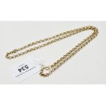 A 9ct gold chain, approx. 23.5 g