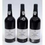 Five bottles of Taylor's vintage port, 1983 (5) See illustration