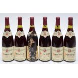 Six bottles of Jean-Louis Chave Hermitage, 1979 (6) See illustration One label pretty much