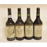 Four bottles of Chateau Gruaud-Larose, 1978 (4)