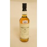 A 70cl bottle of First Cask single malt whisky, aged 18 years, distilled 1990 Report by GH Label
