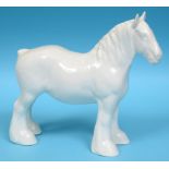 A Beswick Shire Mare, opaque, 818, gloss See inside front cover colour illustration