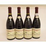 Four bottles of Vieux Telegraphe Chateauneuf Du Pape, 1994 (4)
