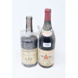 A bottle of Chambolle Musigny, Charles Kinloch 1959 and a bottle of Moulin A Vent, J Thorin 1959 (2)