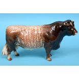 A Beswick Dairy Shorthorn Bull, 1504, gloss See inside front cover colour illustration