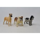 Eleven Beswick dogs, including Bulldog, 965, and Great Dane, 968, all gloss (11)