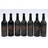 Seven bottles of Warre's vintage port, 1958 (7) See illustration All bottles soiled, labels