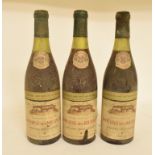 Six bottles of J Thorin Domaine Des Journets, 1959 (6) Labels soiled