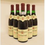 Six bottles of Jean-Louis Chave Hermitage, 1985 (6)