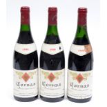 Five bottles of Augustus Clape Cornas, 1990 (5) See illustration One level slightly lower than the