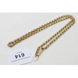 A 9ct gold chain, approx. 40.0 g