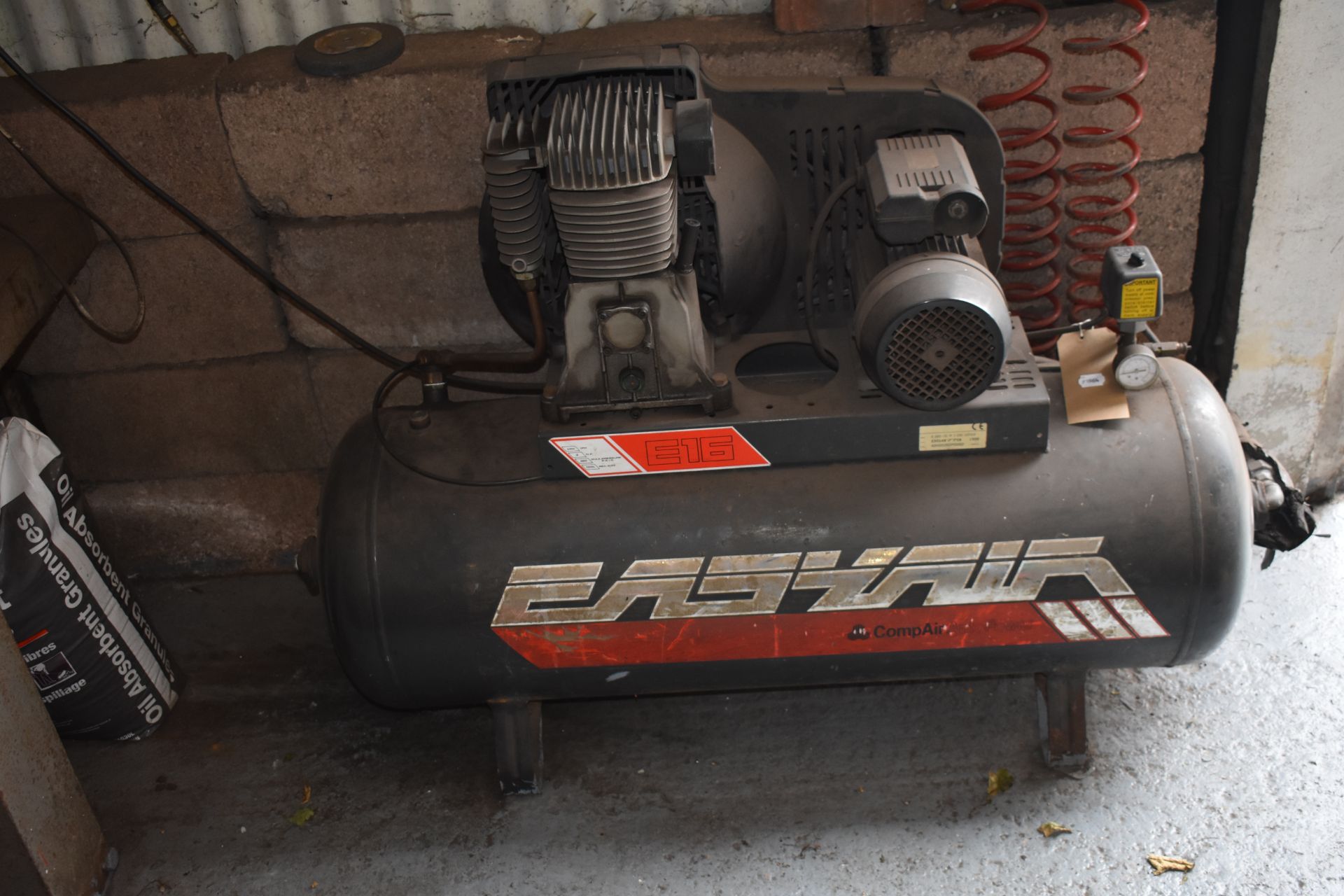 An EASYAIR E16 Compair compressor