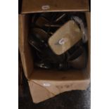 Assorted vintage wing mirrors (box)